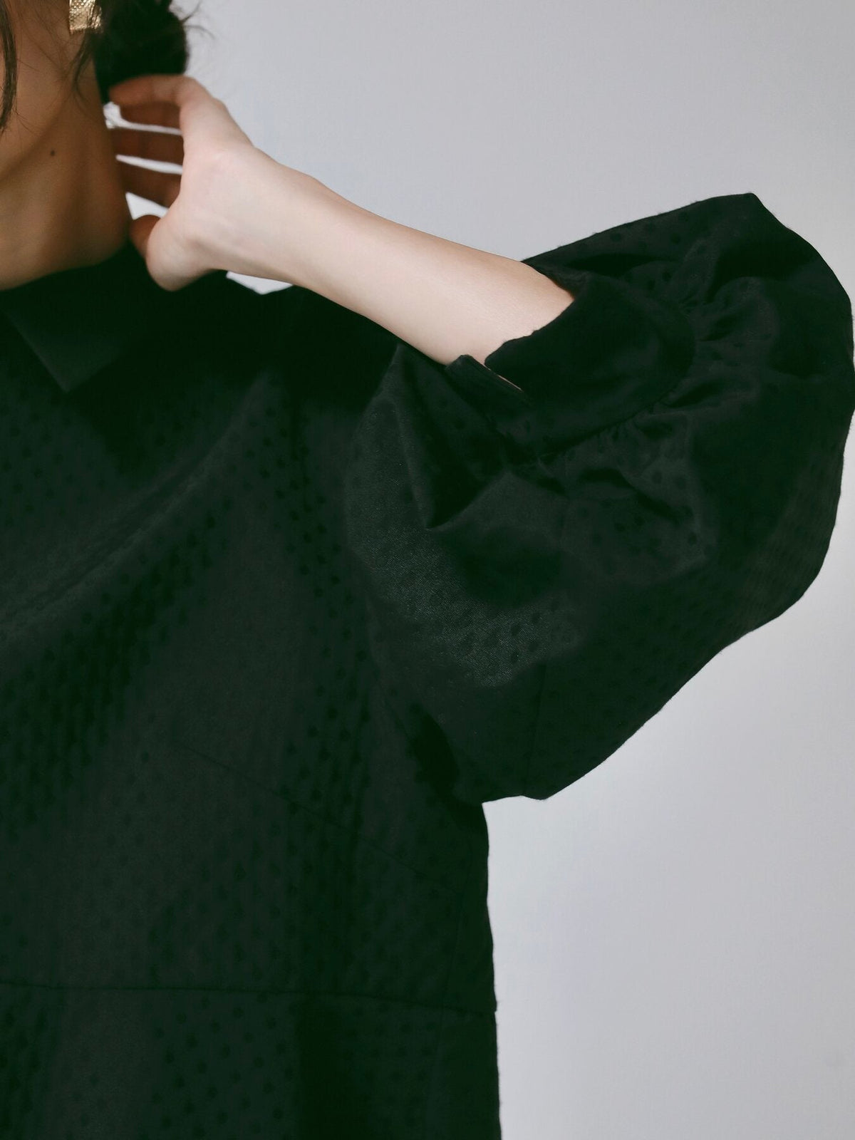 【CHIGNON 2027 PRE-SPRING】ドットジャカードペプラムPO - 12月下旬頃発送 - Champdelarose