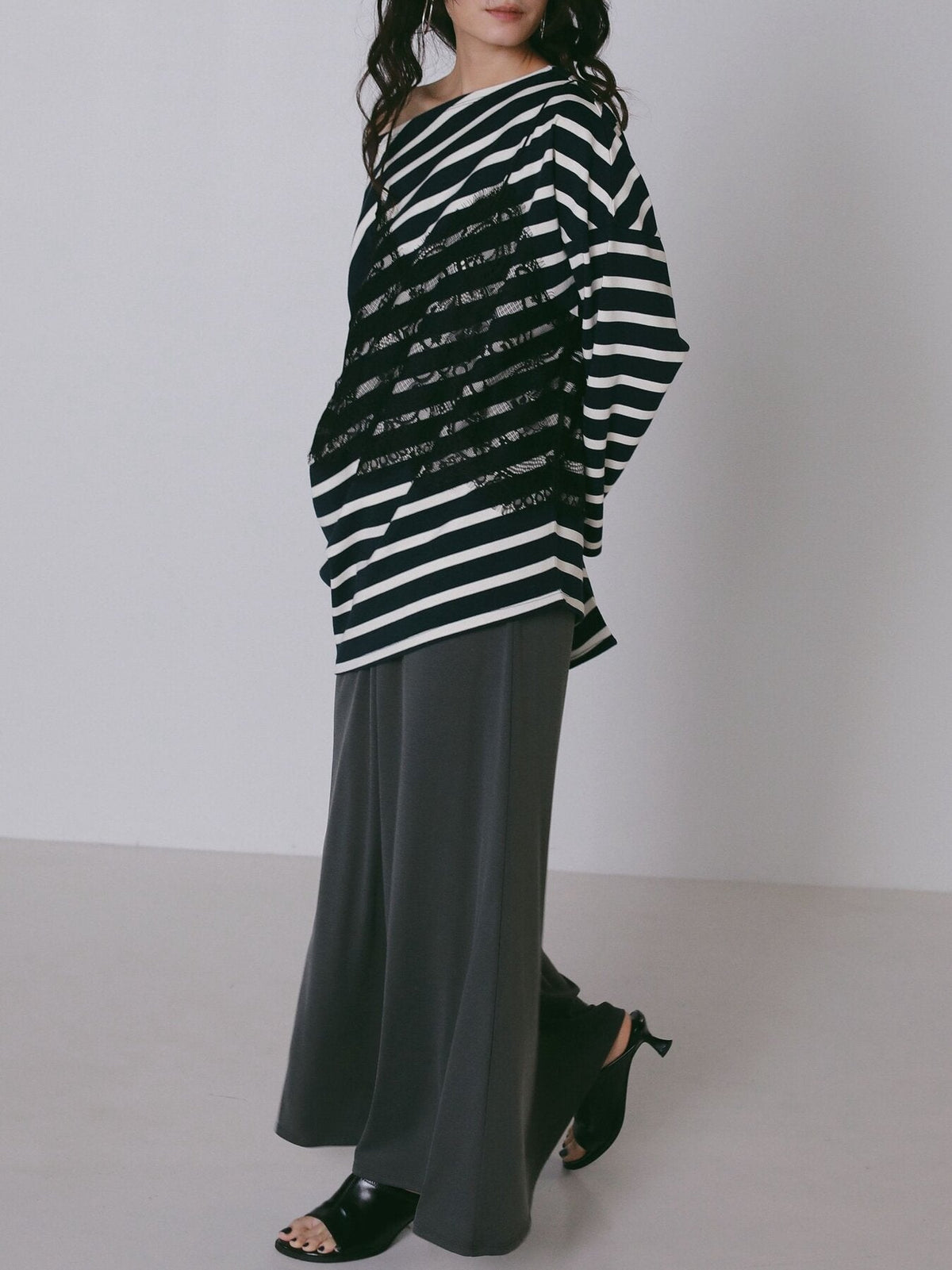 【CHIGNON 2027 PRE-SPRING】アシンメトリーボーダーPO - 12月中旬頃発送 - Champdelarose