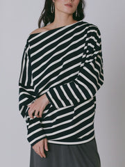 【CHIGNON 2027 PRE-SPRING】アシンメトリーボーダーPO - 12月中旬頃発送 - Champdelarose
