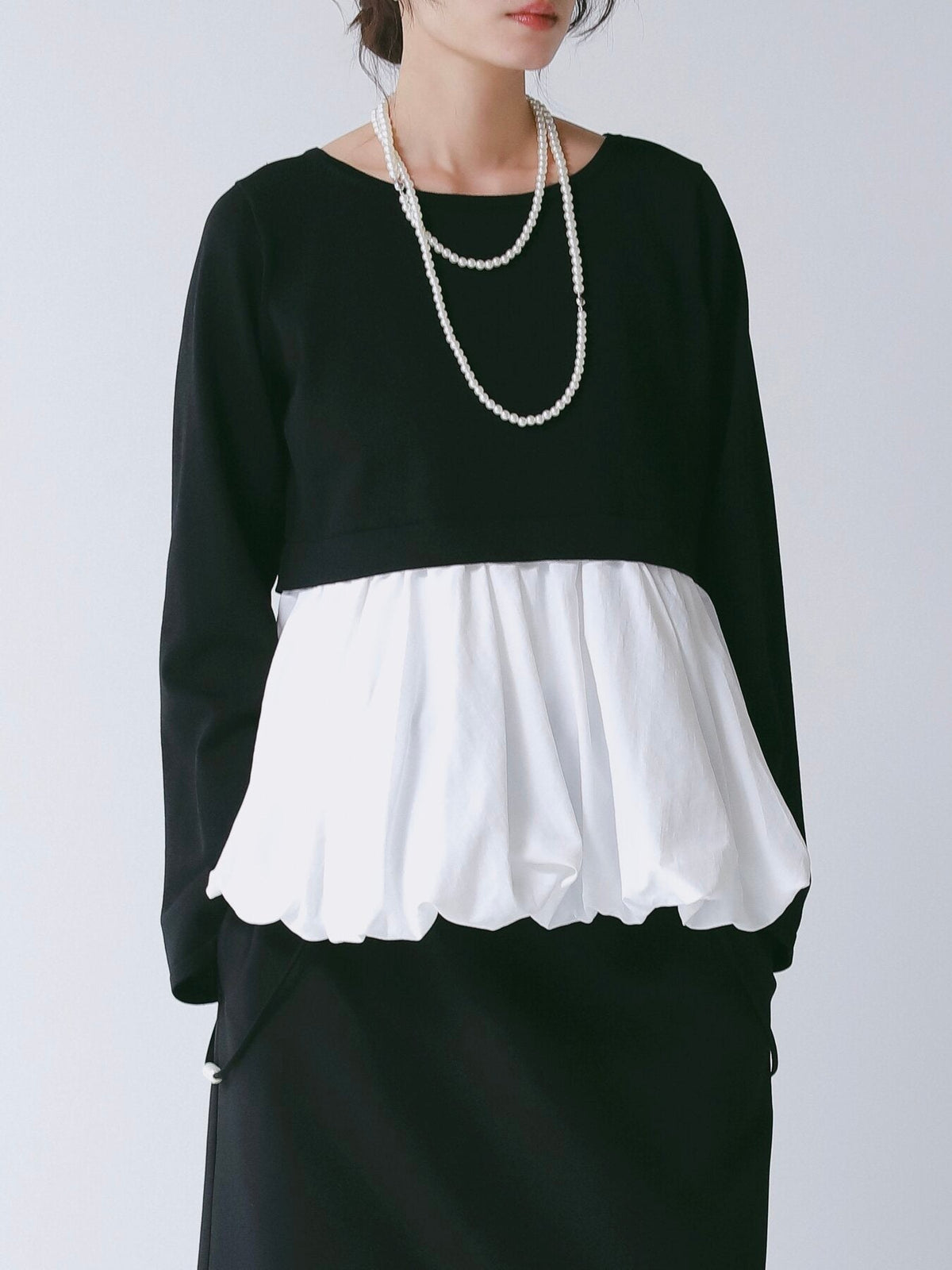 【CHIGNON 2027 PRE-SPRING】バルーンドッキングニットPO - 12月下旬頃発送 - Champdelarose