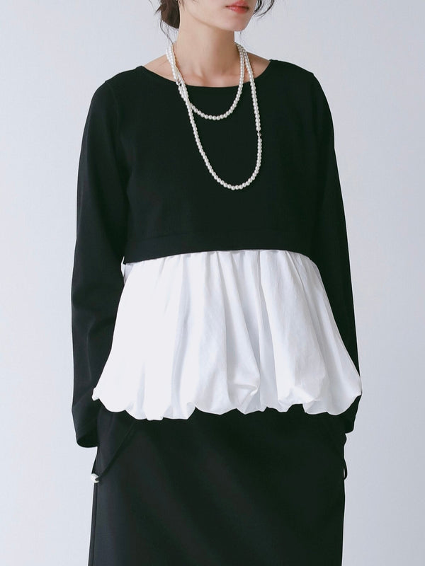 【CHIGNON 2027 PRE-SPRING】バルーンドッキングニットPO - 12月下旬頃発送