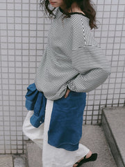 【CHIGNON 2027 PRE-SPRING】ボーダースウェットPO - 12月中旬頃発送 - Champdelarose