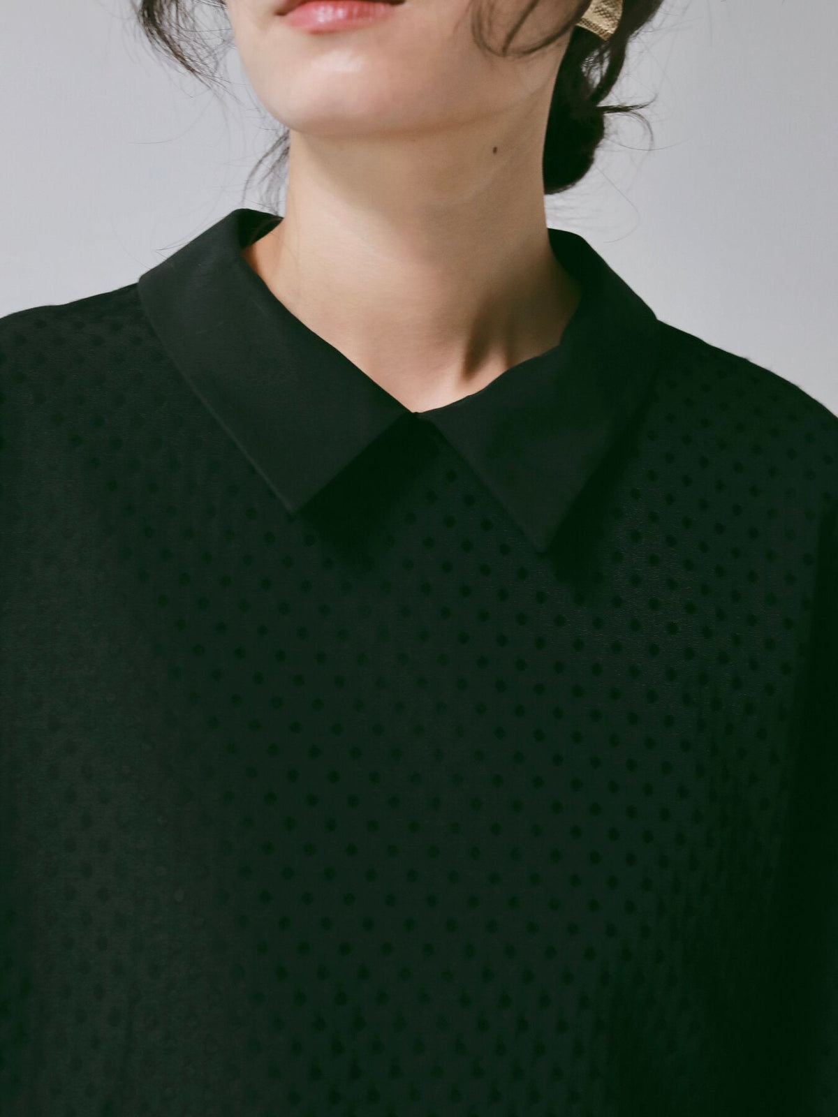 【CHIGNON 2027 PRE-SPRING】ドットジャカードペプラムPO - 12月下旬頃発送 - Champdelarose
