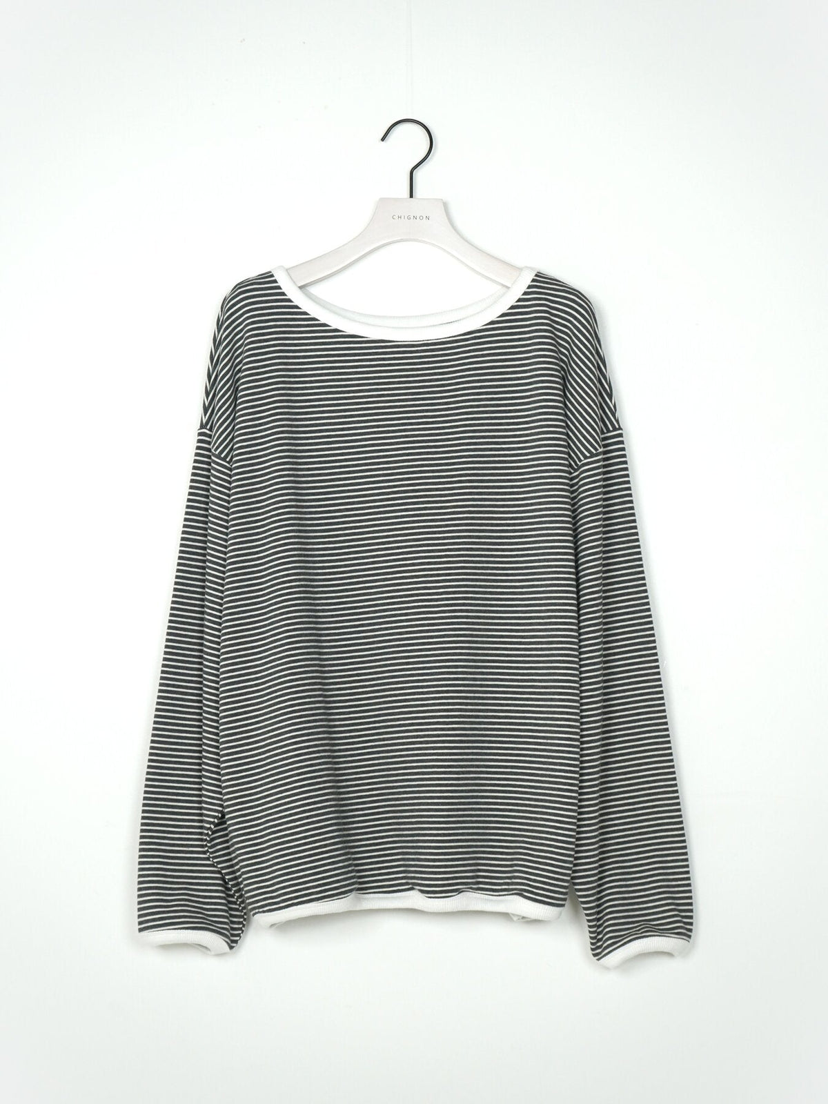 【CHIGNON 2027 PRE-SPRING】ボーダースウェットPO - 12月中旬頃発送 - Champdelarose