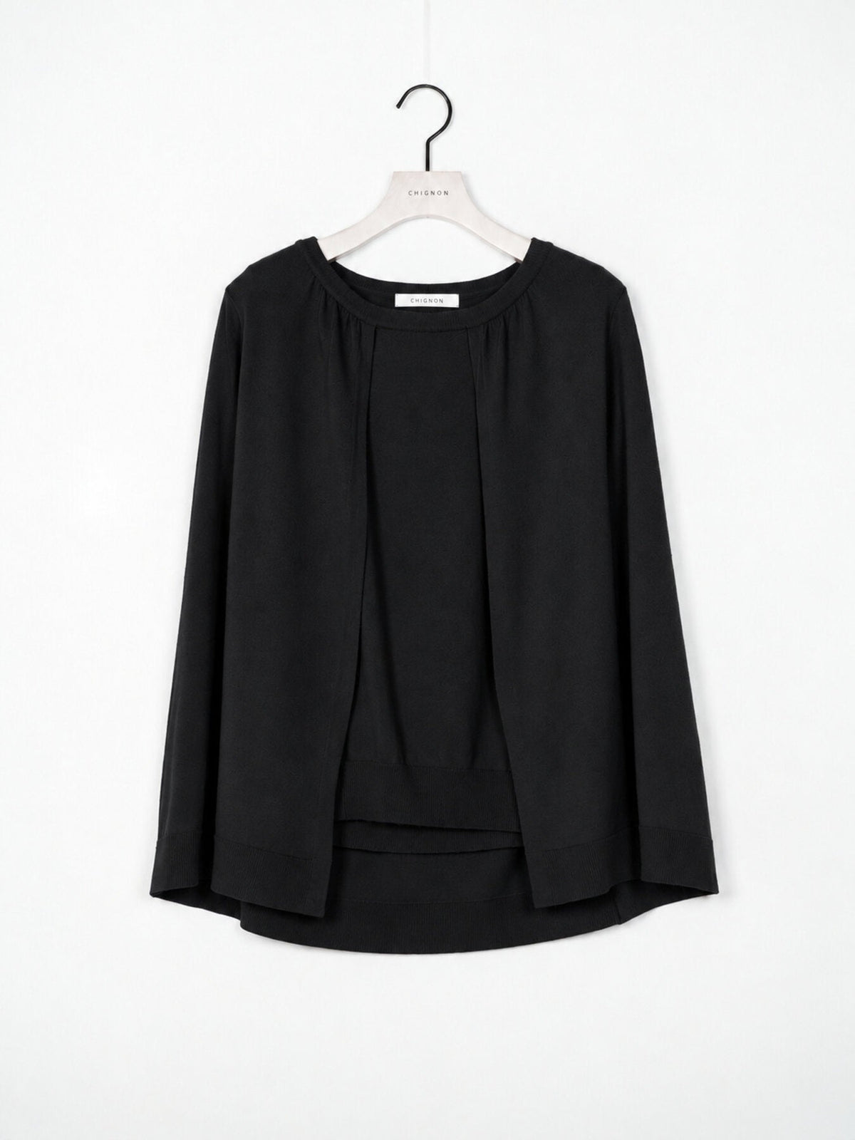 【CHIGNON 2027 PRE-SPRING】ケープレイヤードニットPO - 12月下旬頃発送 - Champdelarose