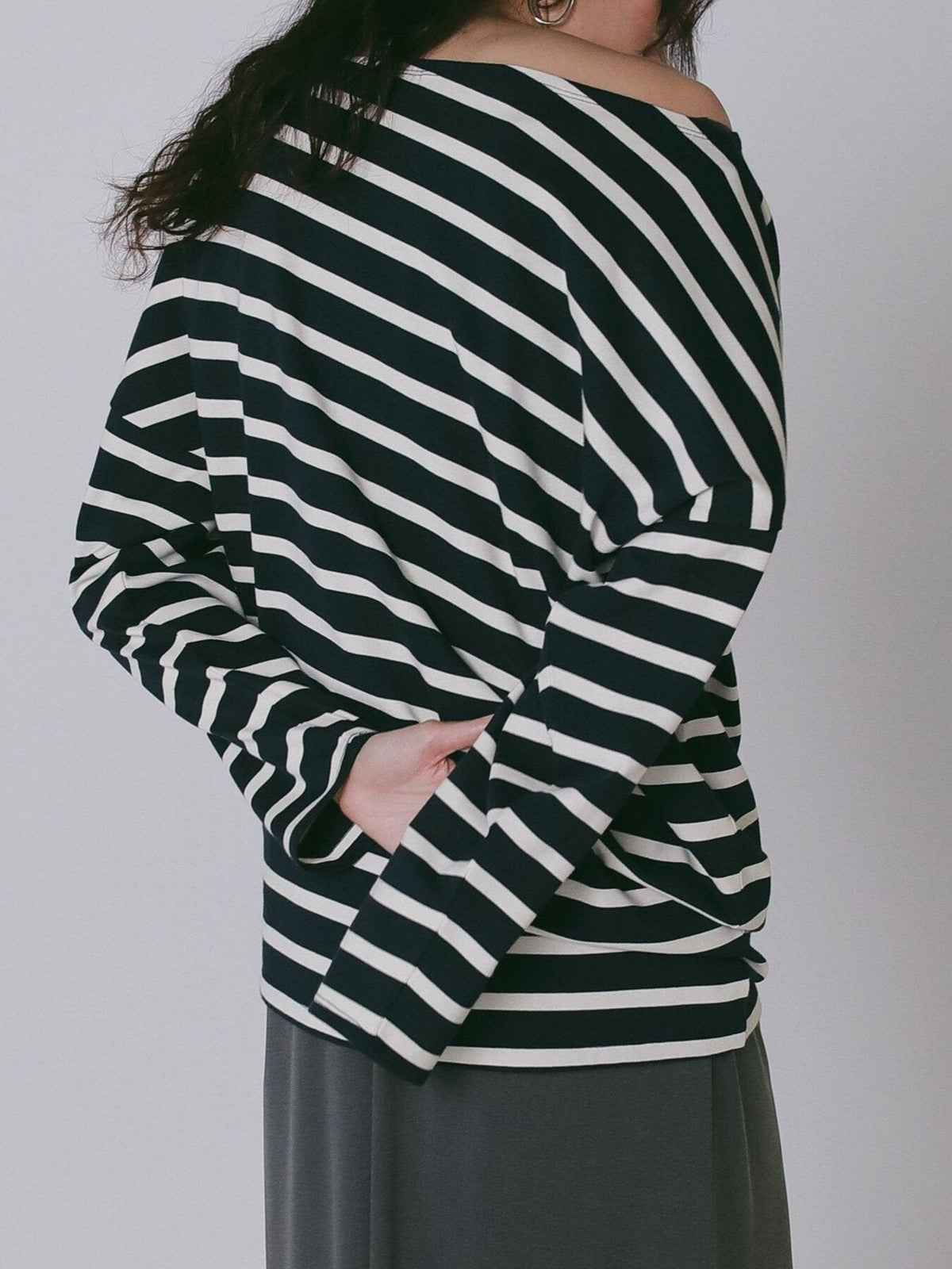 【CHIGNON 2027 PRE-SPRING】アシンメトリーボーダーPO - 12月中旬頃発送 - Champdelarose