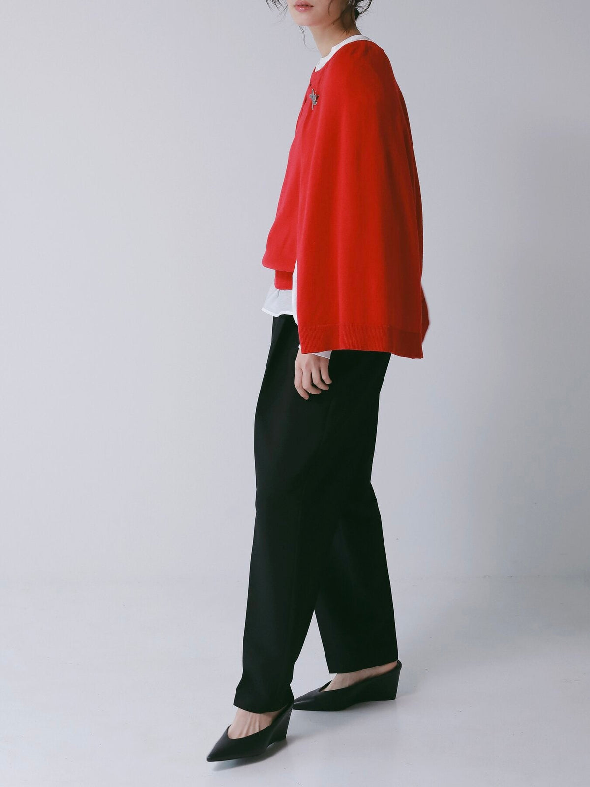 【CHIGNON 2027 PRE-SPRING】ケープレイヤードニットPO - 12月下旬頃発送 - Champdelarose