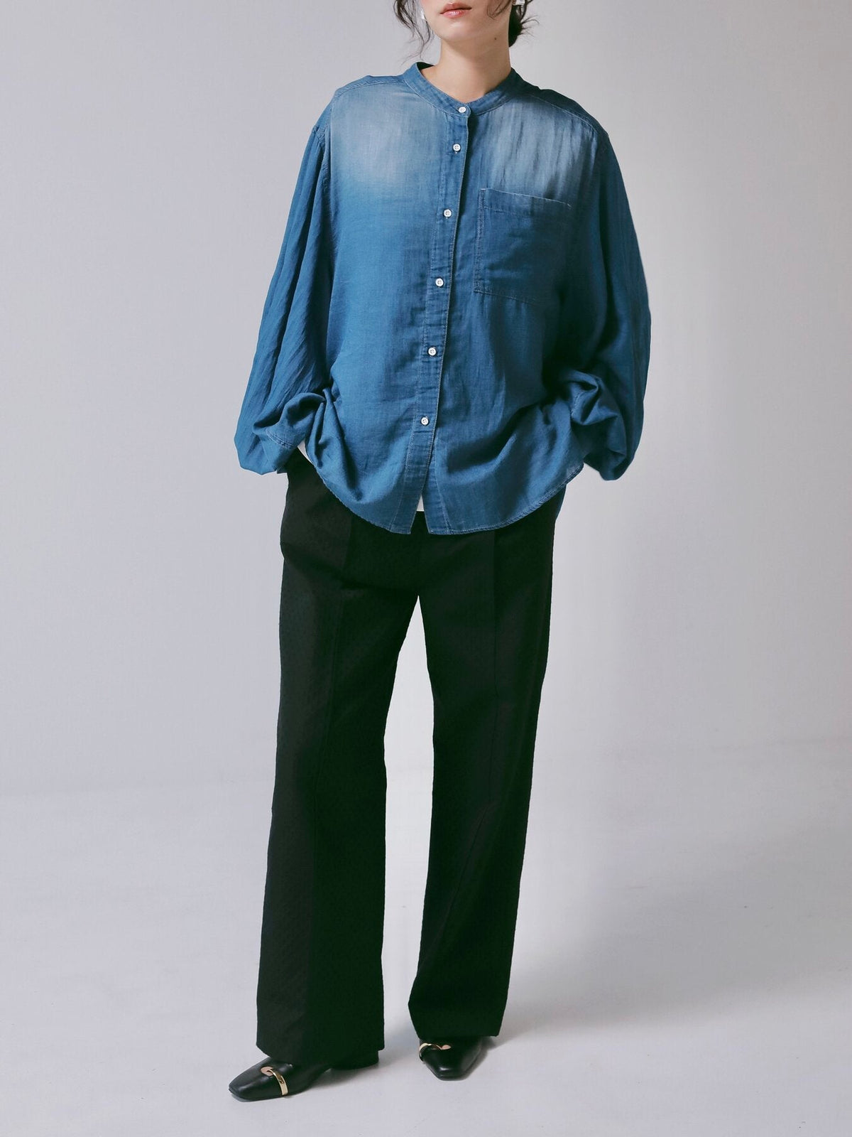 【CHIGNON 2027 PRE-SPRING】ドットジャカードタックPT - 12月下旬頃発送 - Champdelarose