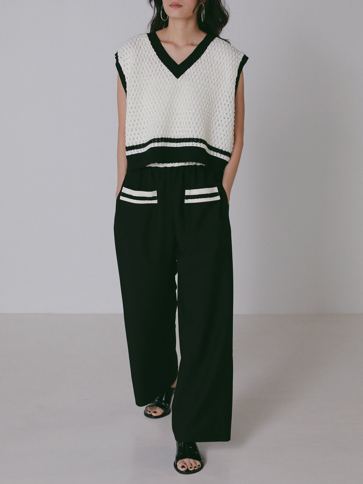 【CHIGNON 2027 PRE-SPRING】コントラストラインPT - 12月中旬頃発送 - Champdelarose