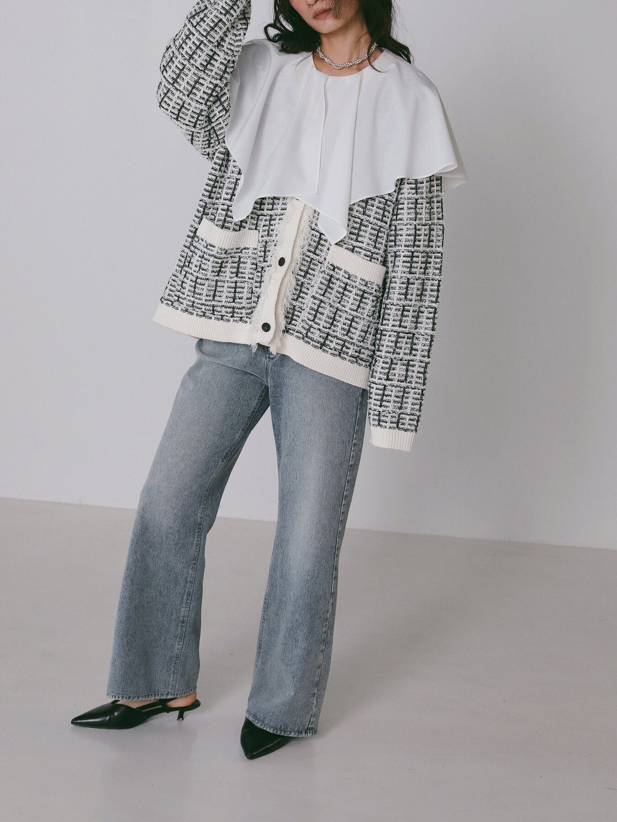 【CHIGNON 2027 PRE-SPRING】ヴィンテージデニムフレアPT - 12月中旬頃発送 - Champdelarose