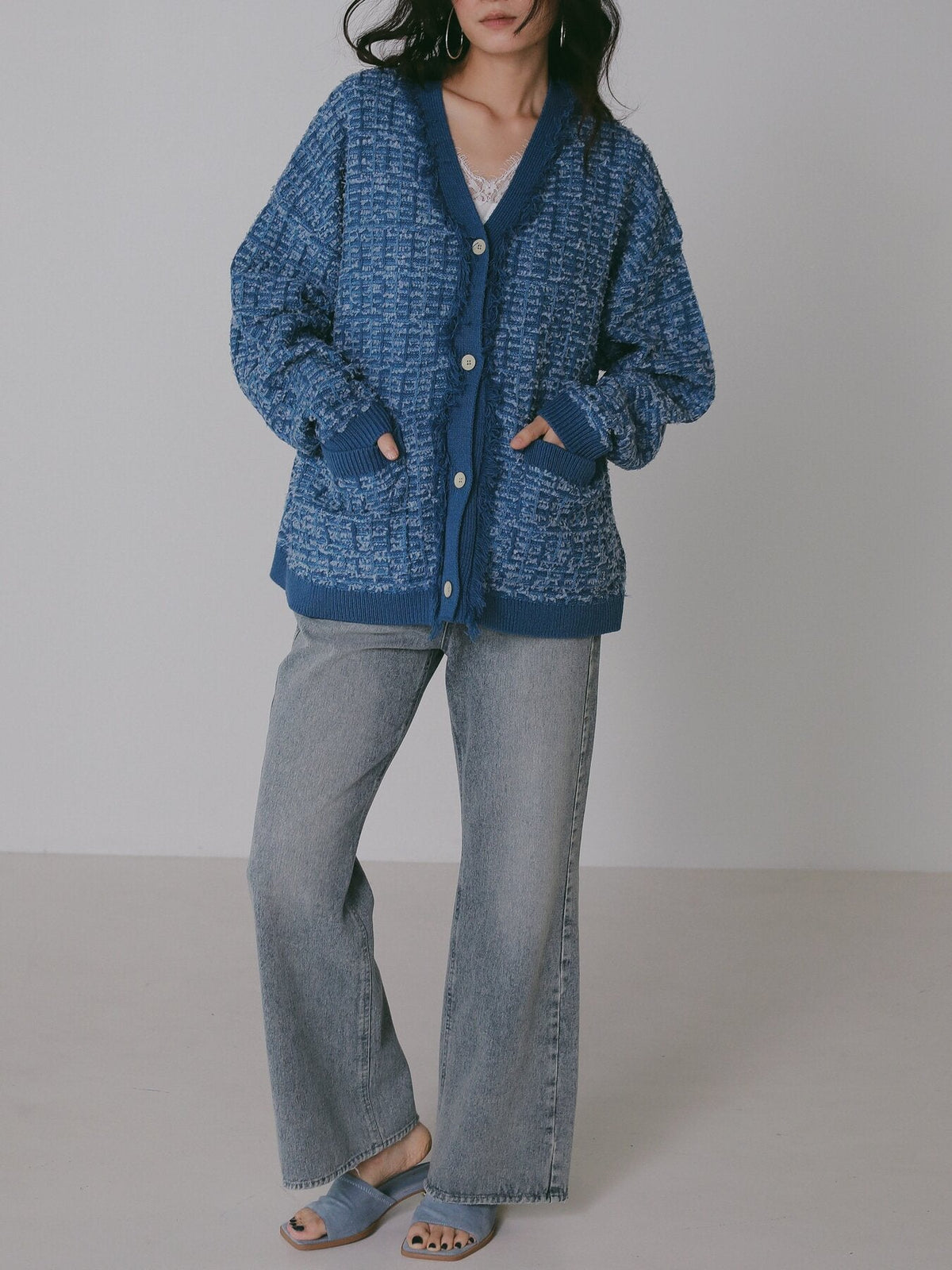 【CHIGNON 2027 PRE-SPRING】ヴィンテージデニムフレアPT - 12月中旬頃発送 - Champdelarose