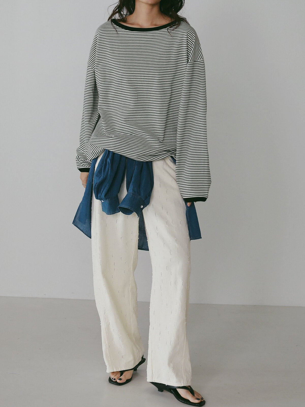 【CHIGNON 2027 PRE-SPRING】クラッシュアジャストPT - 12月中旬頃発送 - Champdelarose