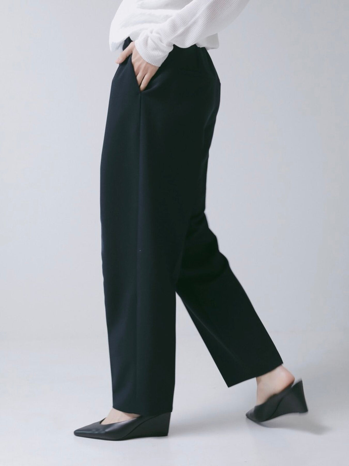 【CHIGNON 2027 PRE-SPRING】ソフトツイルテーパードPT - 12月下旬頃発送 - Champdelarose