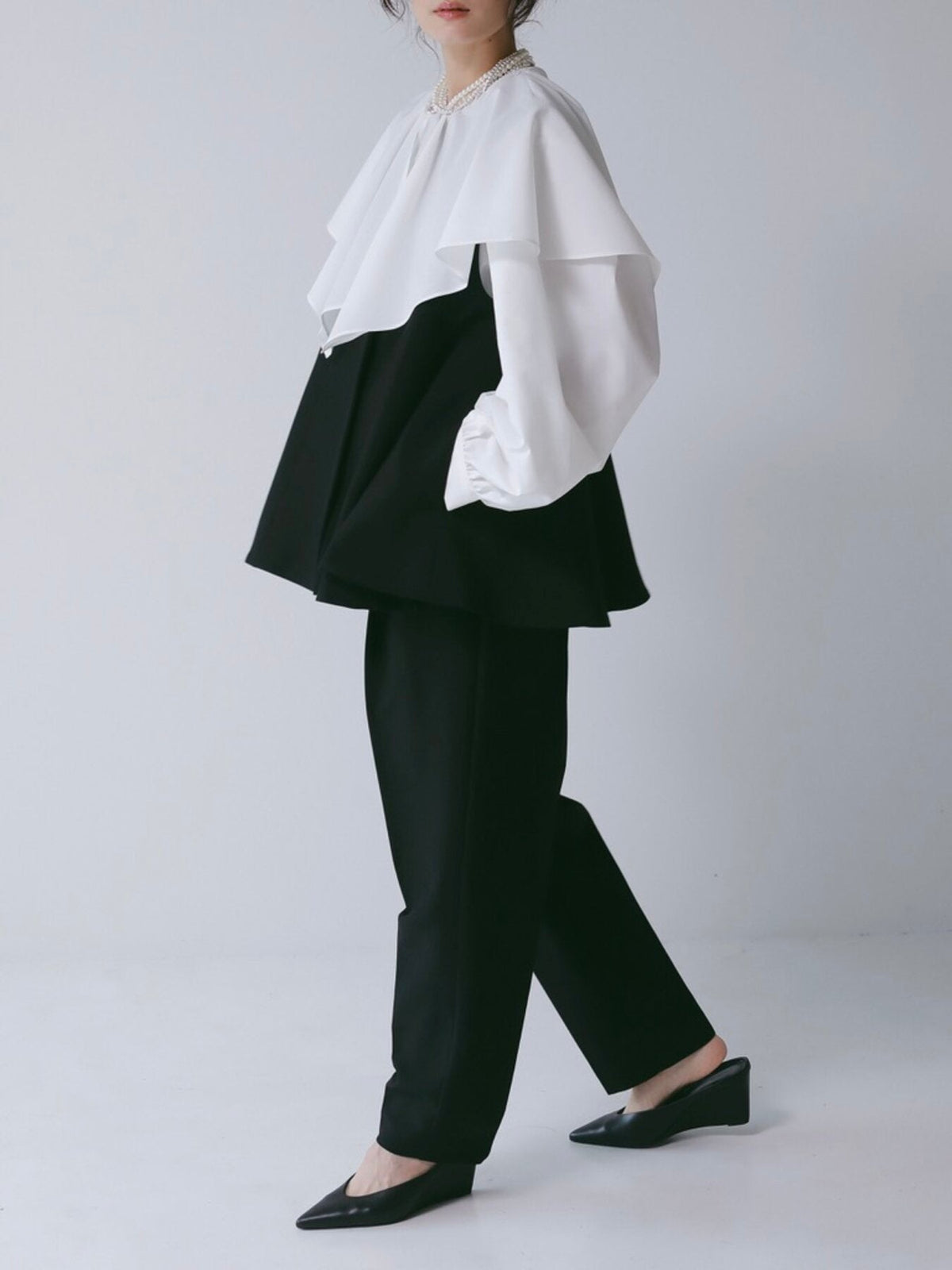 【CHIGNON 2027 PRE-SPRING】ソフトツイルテーパードPT - 12月下旬頃発送 - Champdelarose