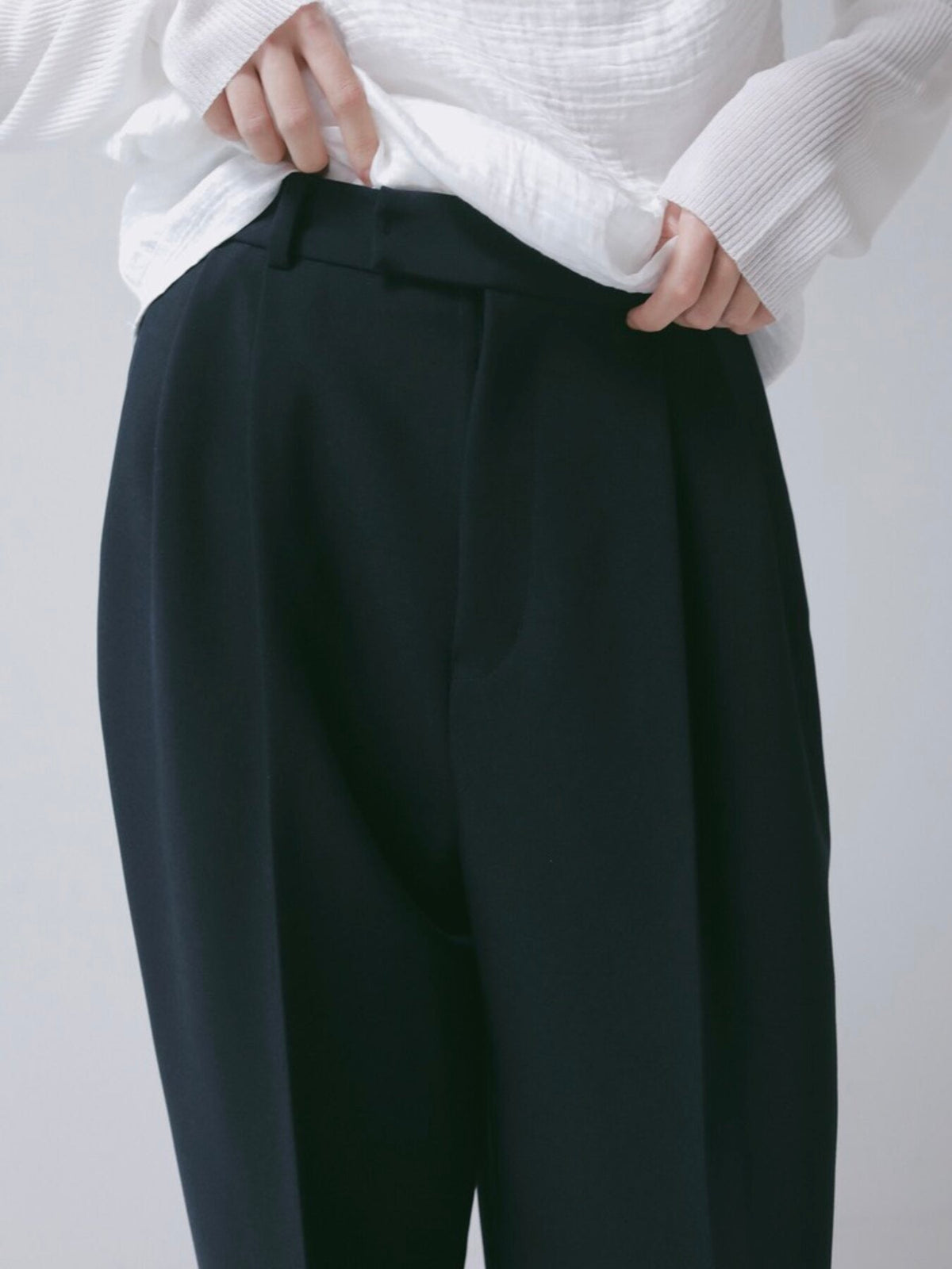 【CHIGNON 2027 PRE-SPRING】ソフトツイルテーパードPT - 12月下旬頃発送 - Champdelarose