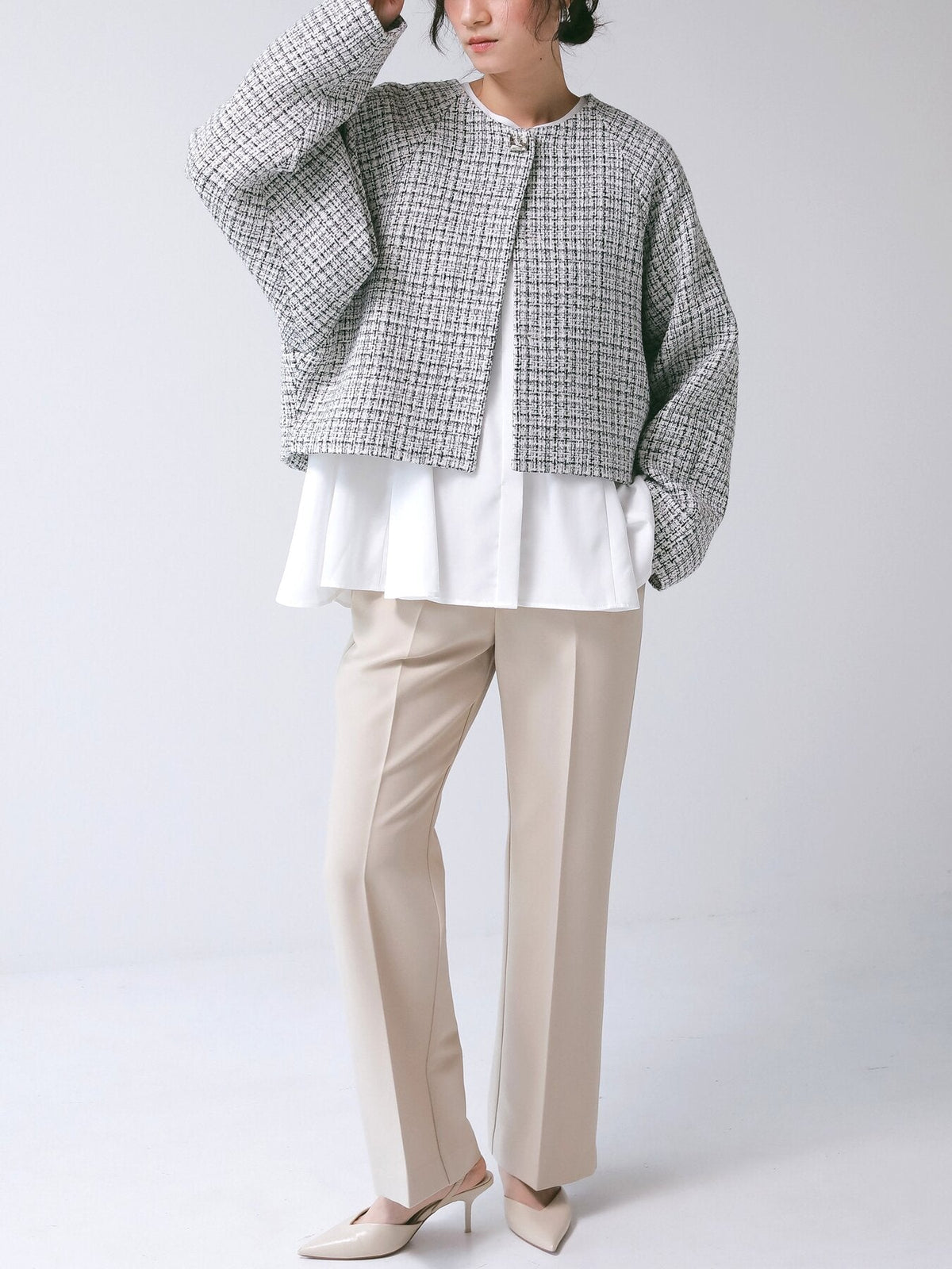 【CHIGNON 2027 PRE-SPRING】トライアングルフレアSH - 12月下旬頃発送 - Champdelarose