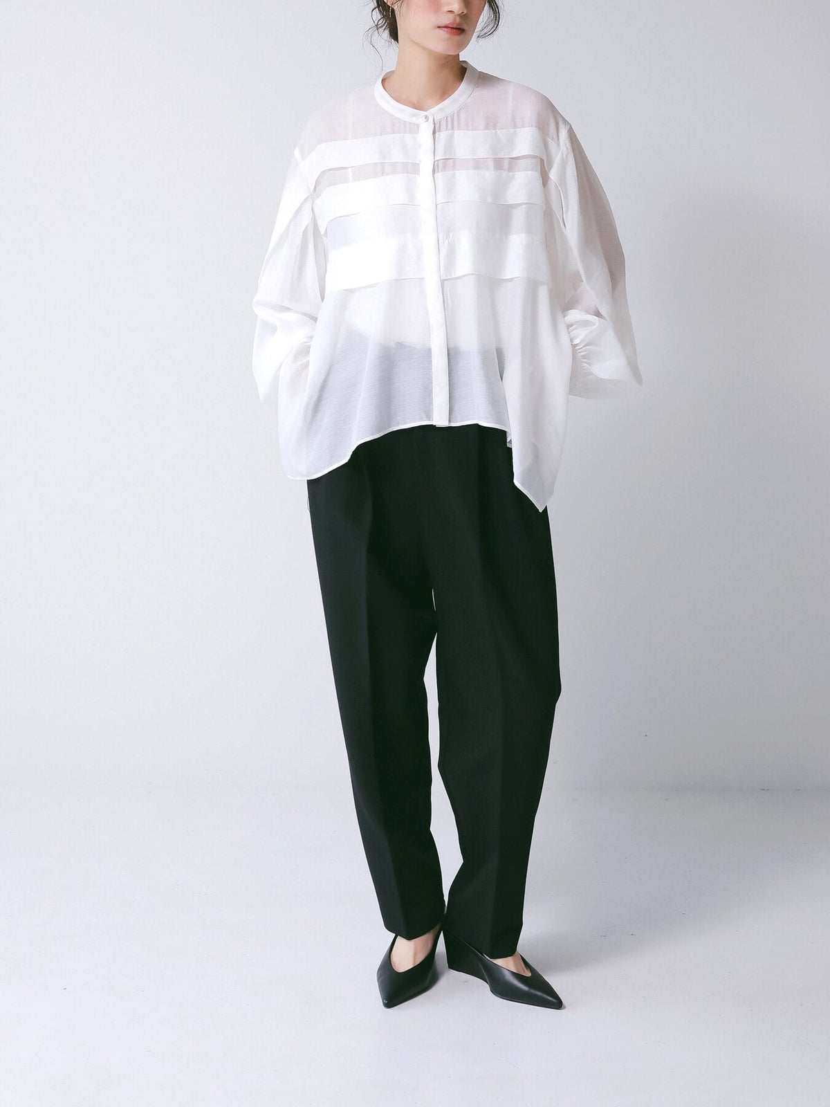 【CHIGNON 2027 PRE-SPRING】シアーツイルイレヘムSH - 12月下旬頃発送 - Champdelarose