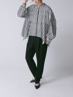 【CHIGNON 2027 PRE-SPRING】ストライプイレヘムSH - 12月下旬頃発送 - Champdelarose