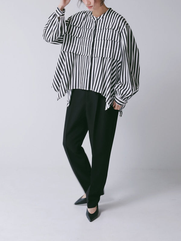 【CHIGNON 2027 PRE-SPRING】ストライプイレヘムSH - 12月下旬頃発送