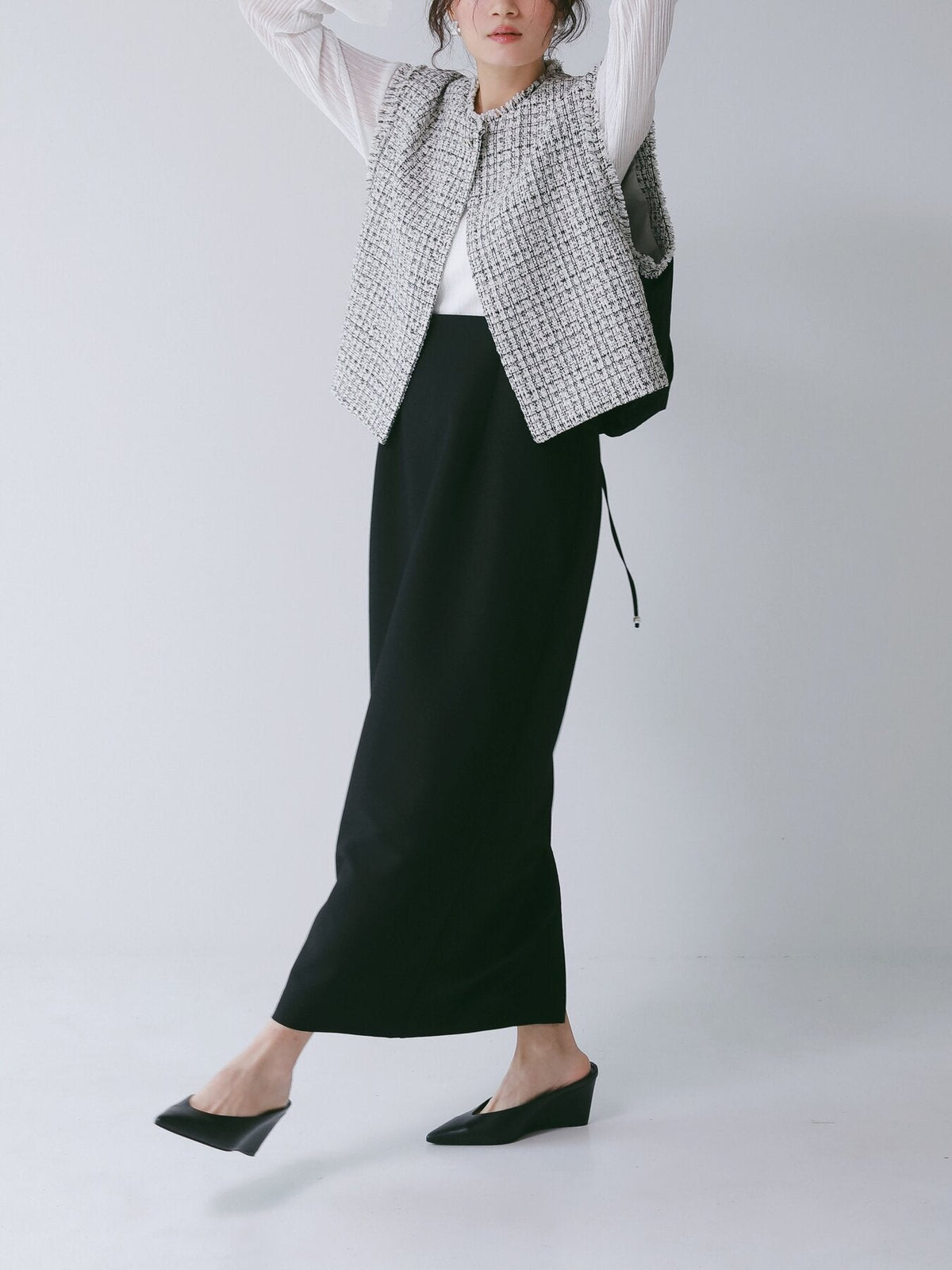 【CHIGNON 2027 PRE-SPRING】ソフトツイルナローSK - 12月下旬頃発送 - Champdelarose