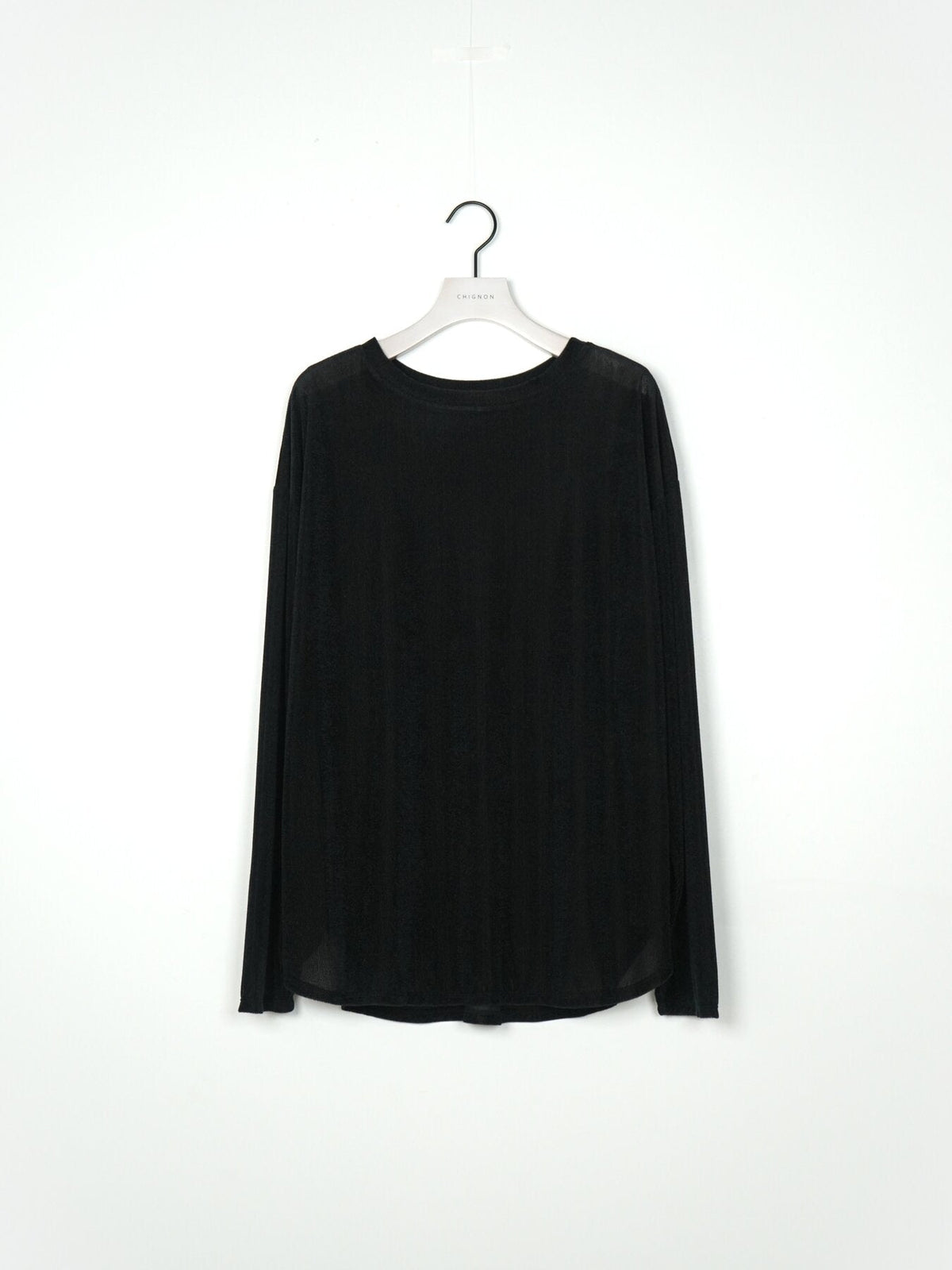 【CHIGNON 2027 PRE-SPRING】シアーベロアロンTEE - 12月中旬頃発送 - Champdelarose