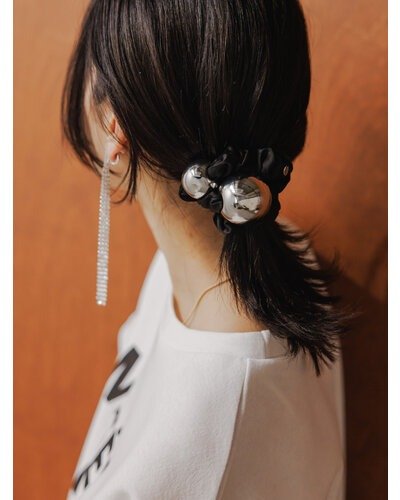 【CHIGNON】メタルボールシュシュセット - Champdelarose