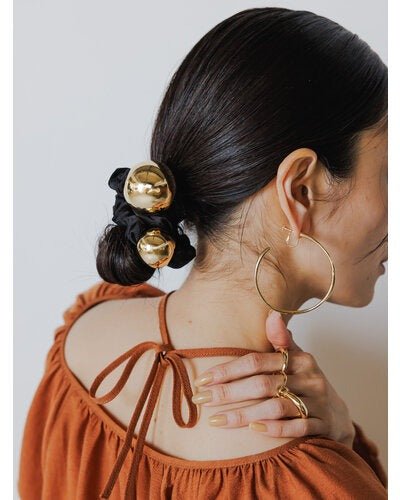 【CHIGNON】メタルボールシュシュセット - Champdelarose