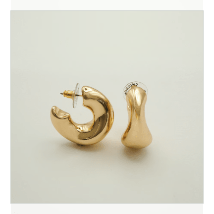 【CHIGNON】ボリュームニュアンスフープピアス - Champdelarose