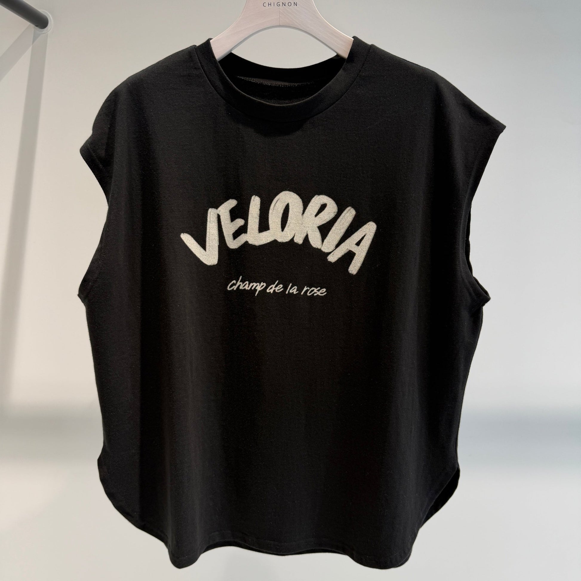 【CHIGNON×Champdelarose】限定コラボ”VELORIA”Tee‼ - Champdelarose
