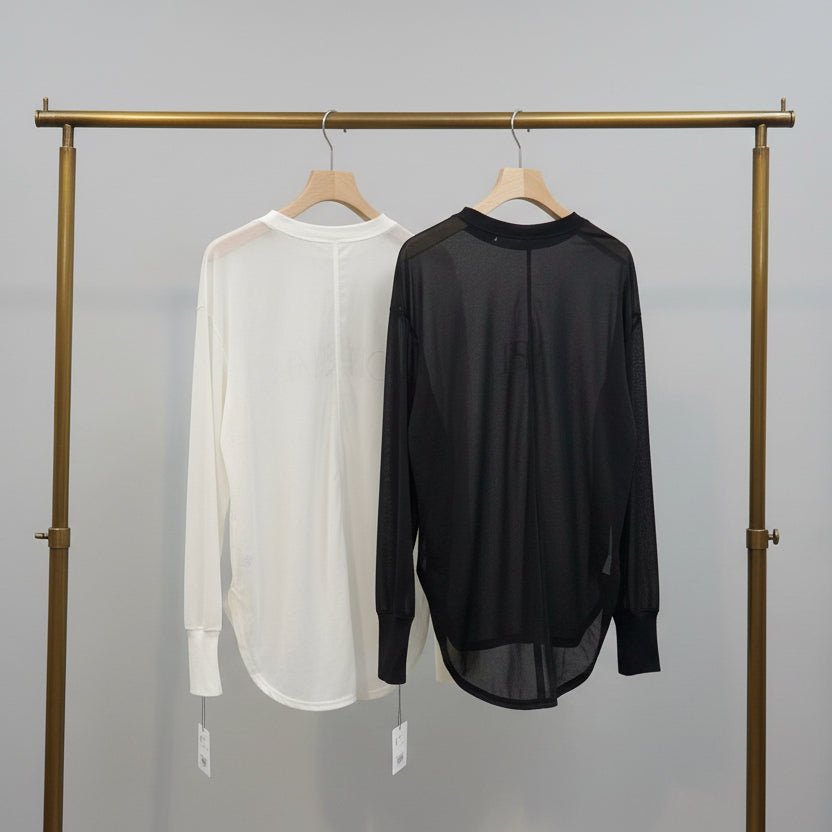 【CLOCHE】シアーロゴトップス - Champdelarose