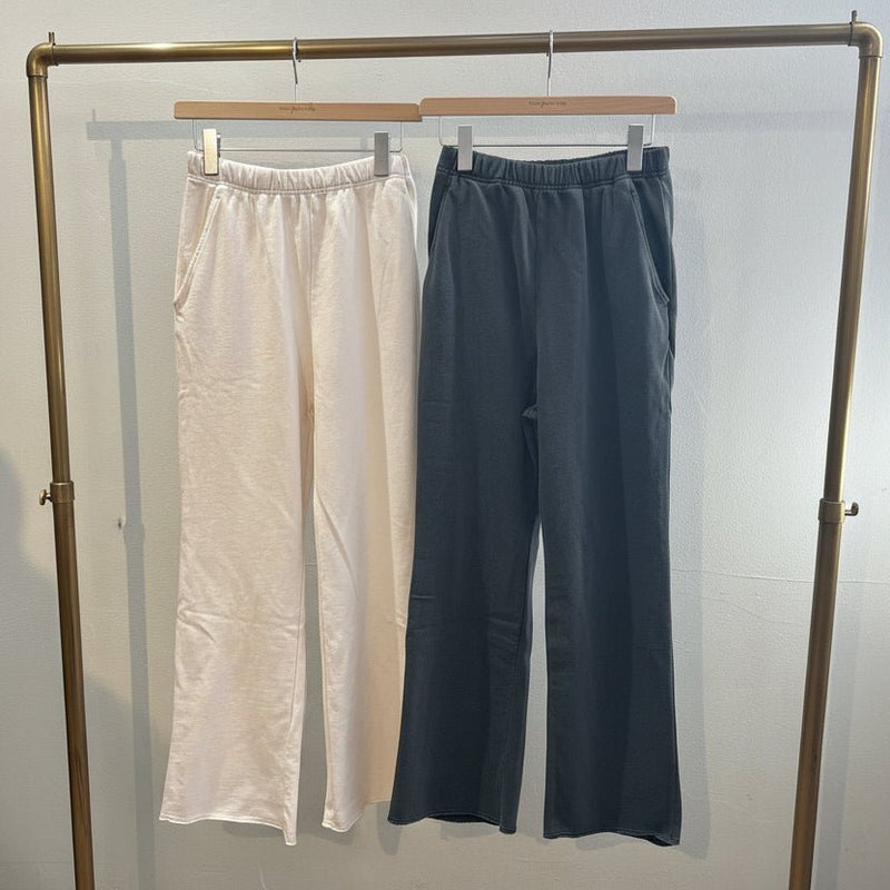 【CLOCHE】スウェットセミフレアパンツ - Champdelarose