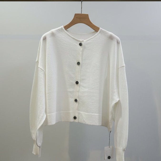 【CLOCHE】2WAYニットカーディガン - Champdelarose