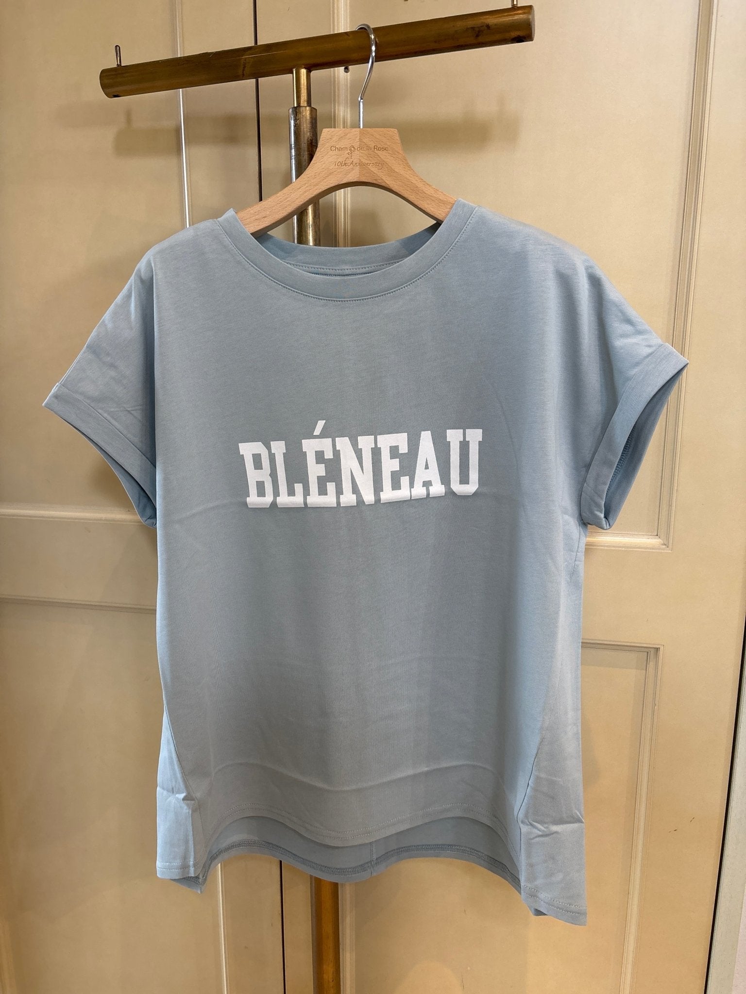 【CLOCHE】BLE'NEAUロゴTシャツ - Champdelarose