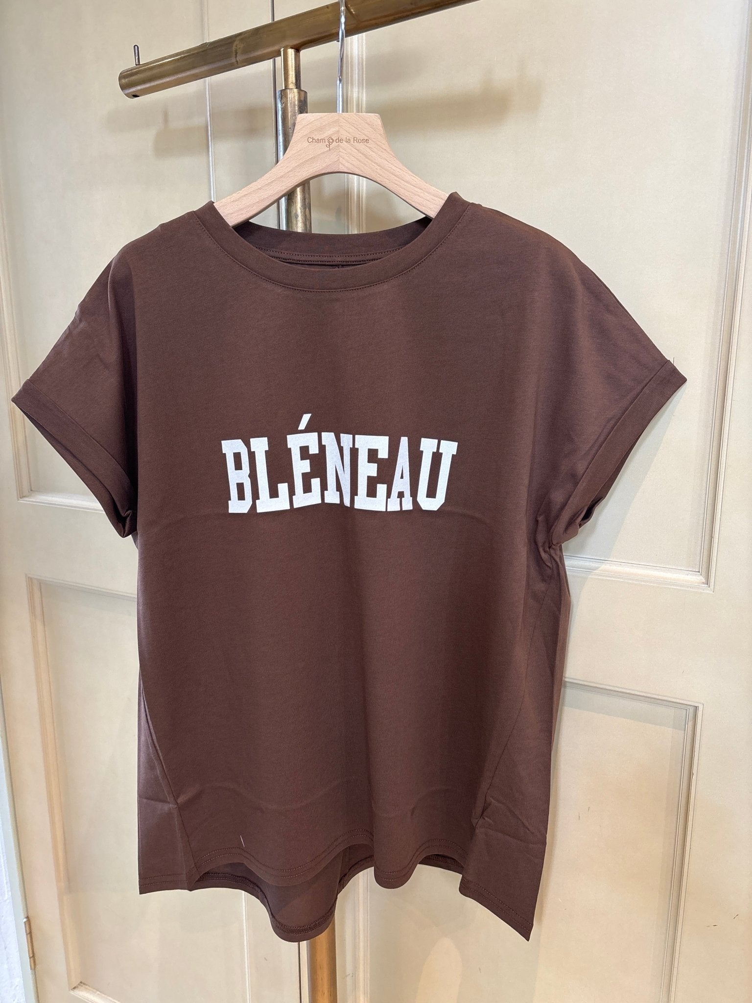 【CLOCHE】BLE'NEAUロゴTシャツ - Champdelarose