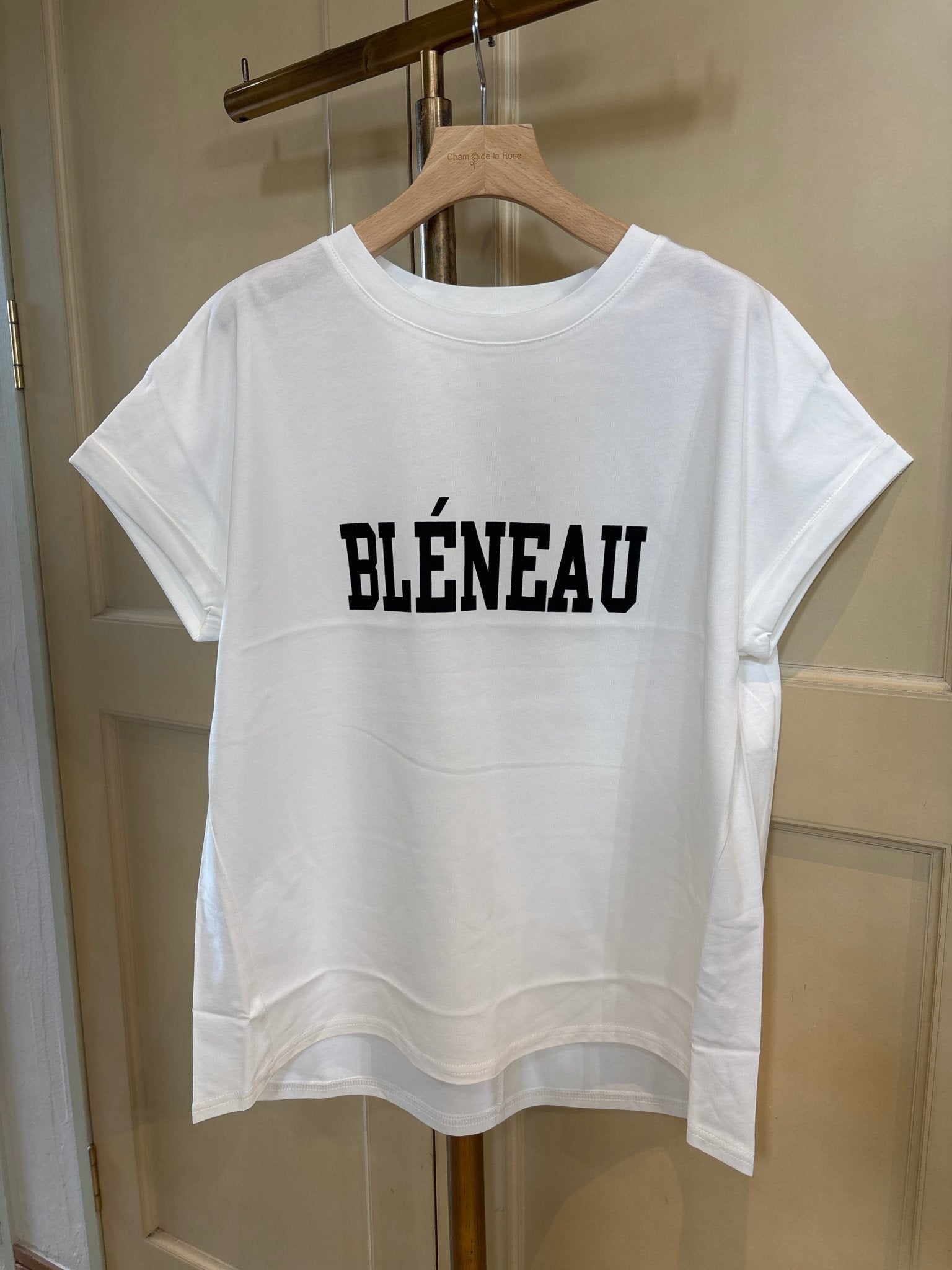 【CLOCHE】BLE'NEAUロゴTシャツ - Champdelarose