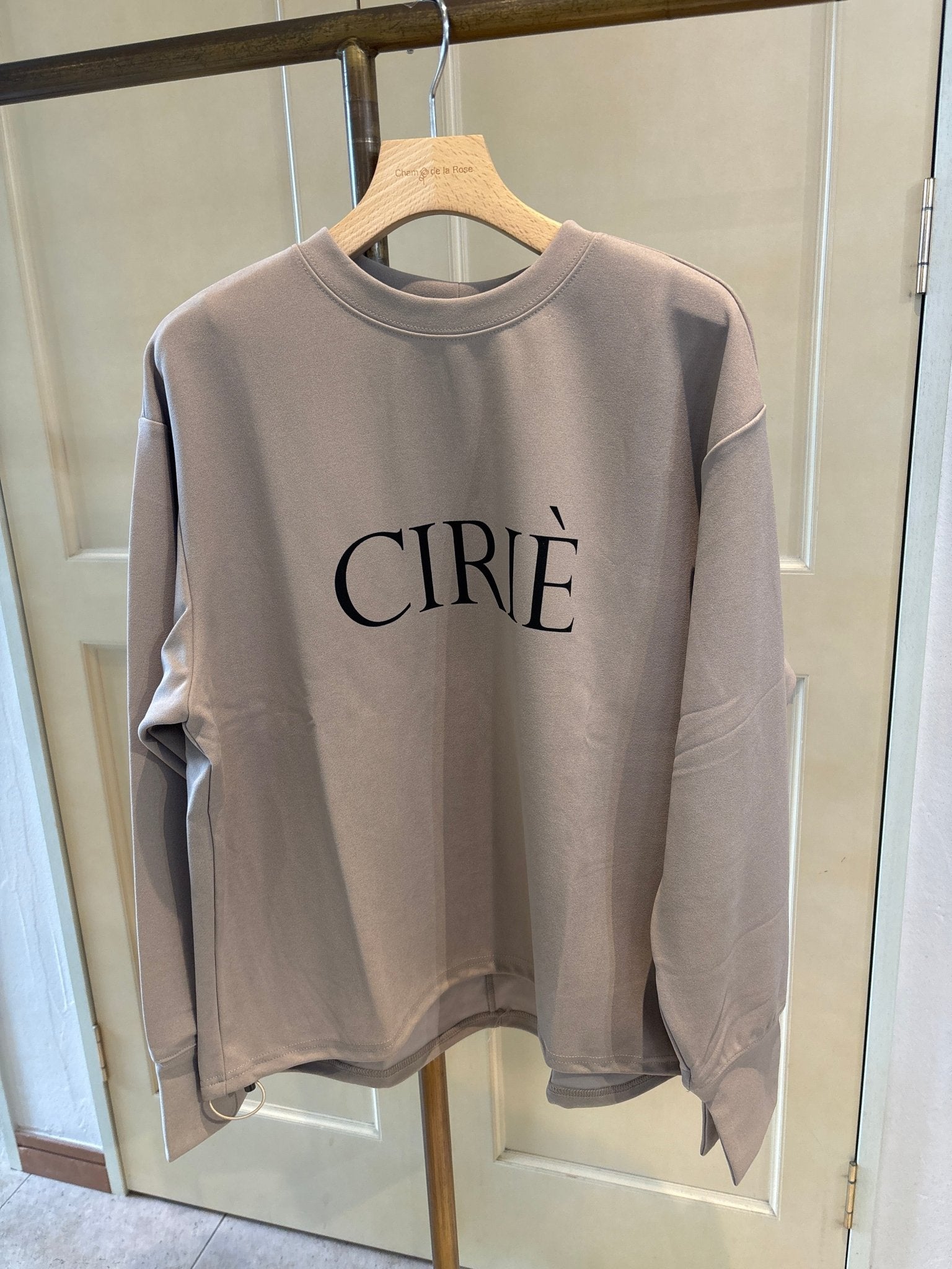 【CLOCHE】ストレッチジョーゼット裾ドロストPO - Champdelarose