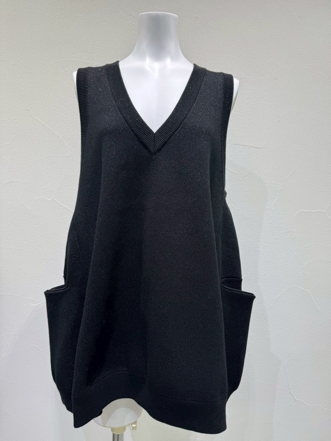 【CYAN 2026 AW VOL.2】フレアヘムラメニットベスト - 10月下旬頃発送 - Champdelarose