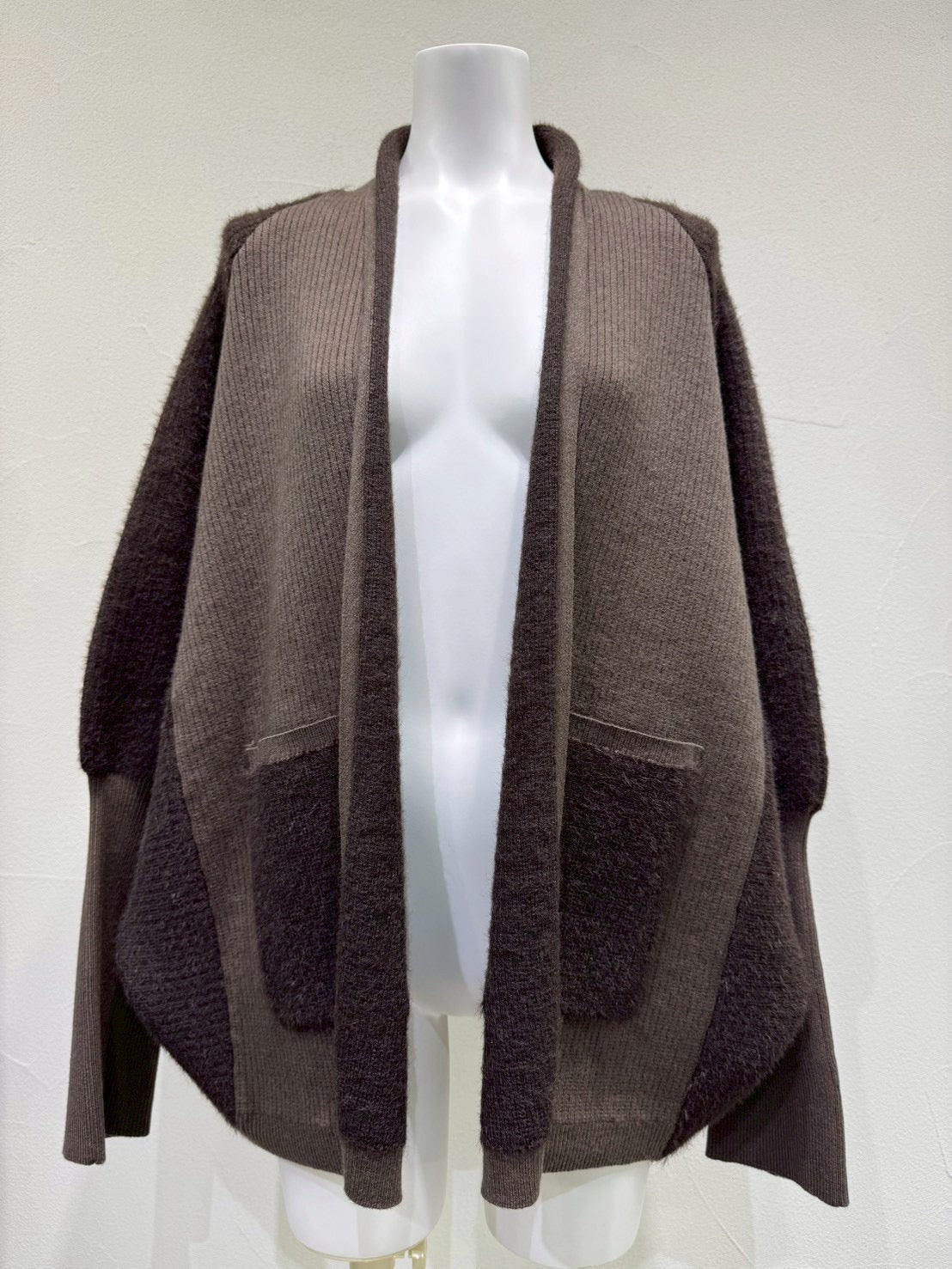 【CYAN 2026 AW VOL.2】シャギードルマンリブカーデ - 10月下旬頃発送 - Champdelarose