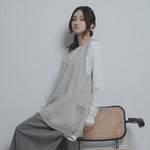 【CYAN 2026 AW VOL.2】フレアヘムラメニットベスト - 10月下旬頃発送 - Champdelarose