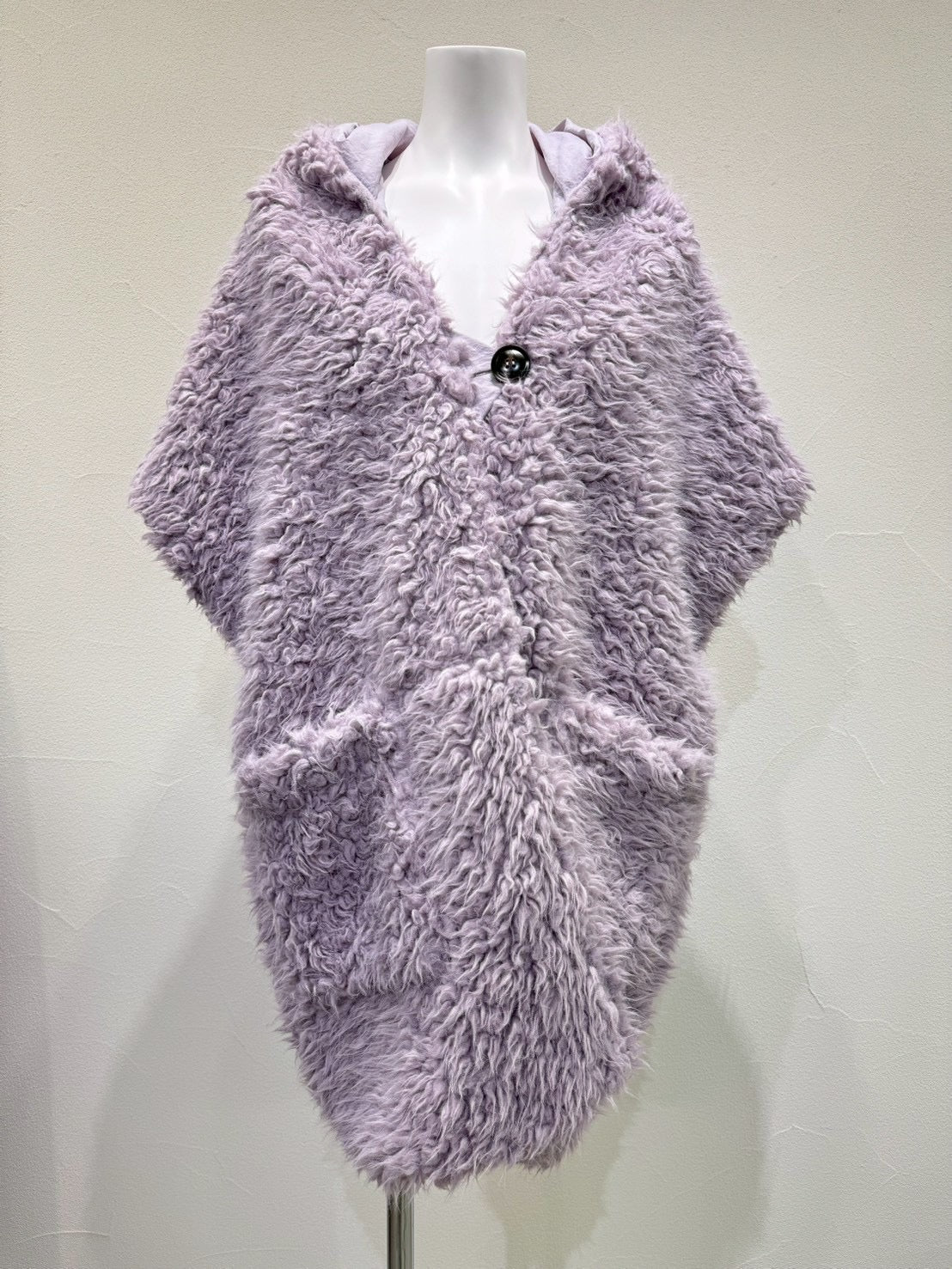 【CYAN 2026 AW VOL.2】シャギーボアフーディストール - 10月下旬頃発送 - Champdelarose