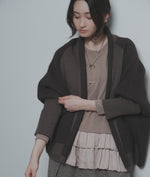 【CYAN 2026 AW VOL.2】シャギードルマンリブカーデ - 10月下旬頃発送 - Champdelarose