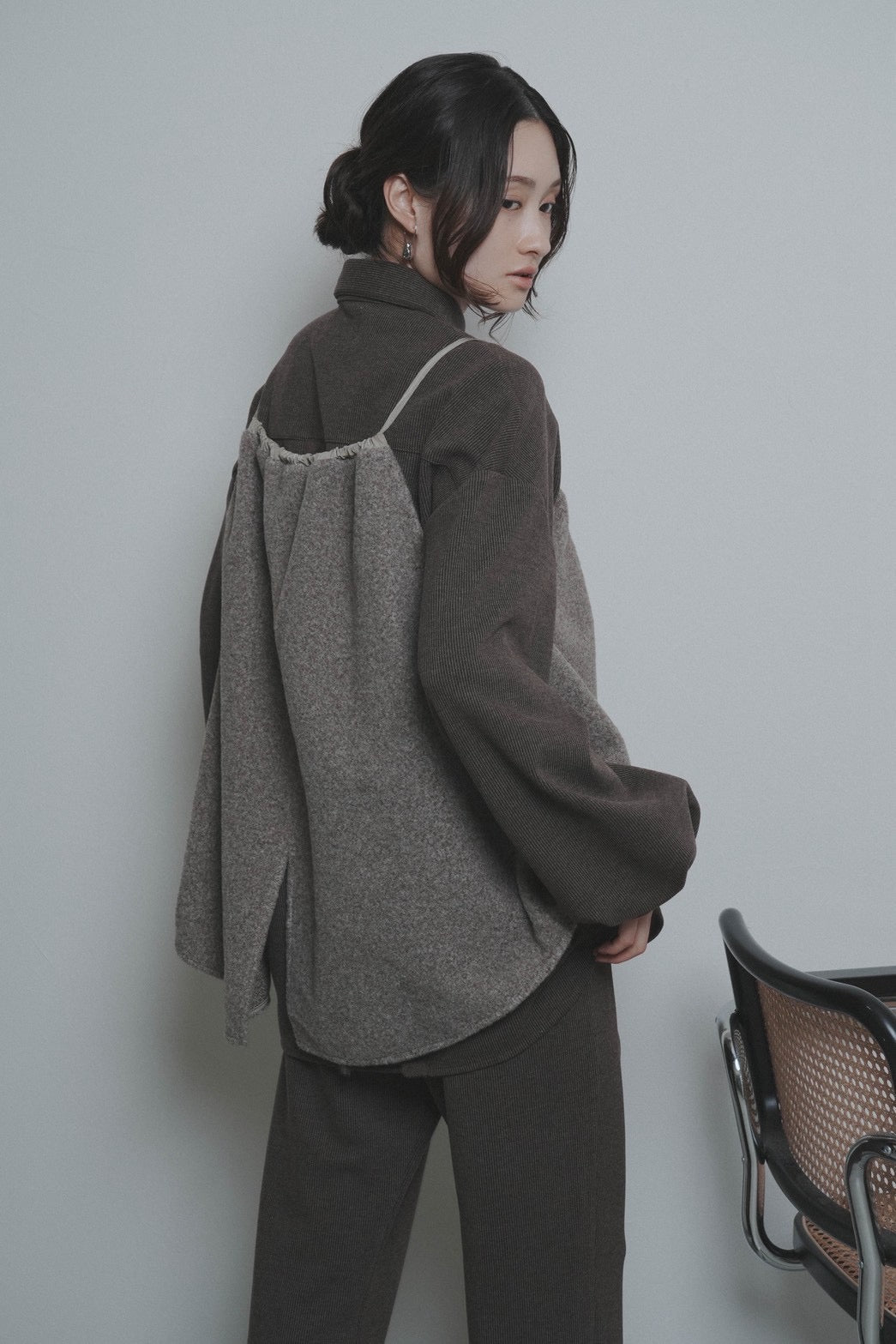【CYAN 2026 AW VOL.2】マルチスリットフィットパンツ - 11月中旬頃発送 - Champdelarose