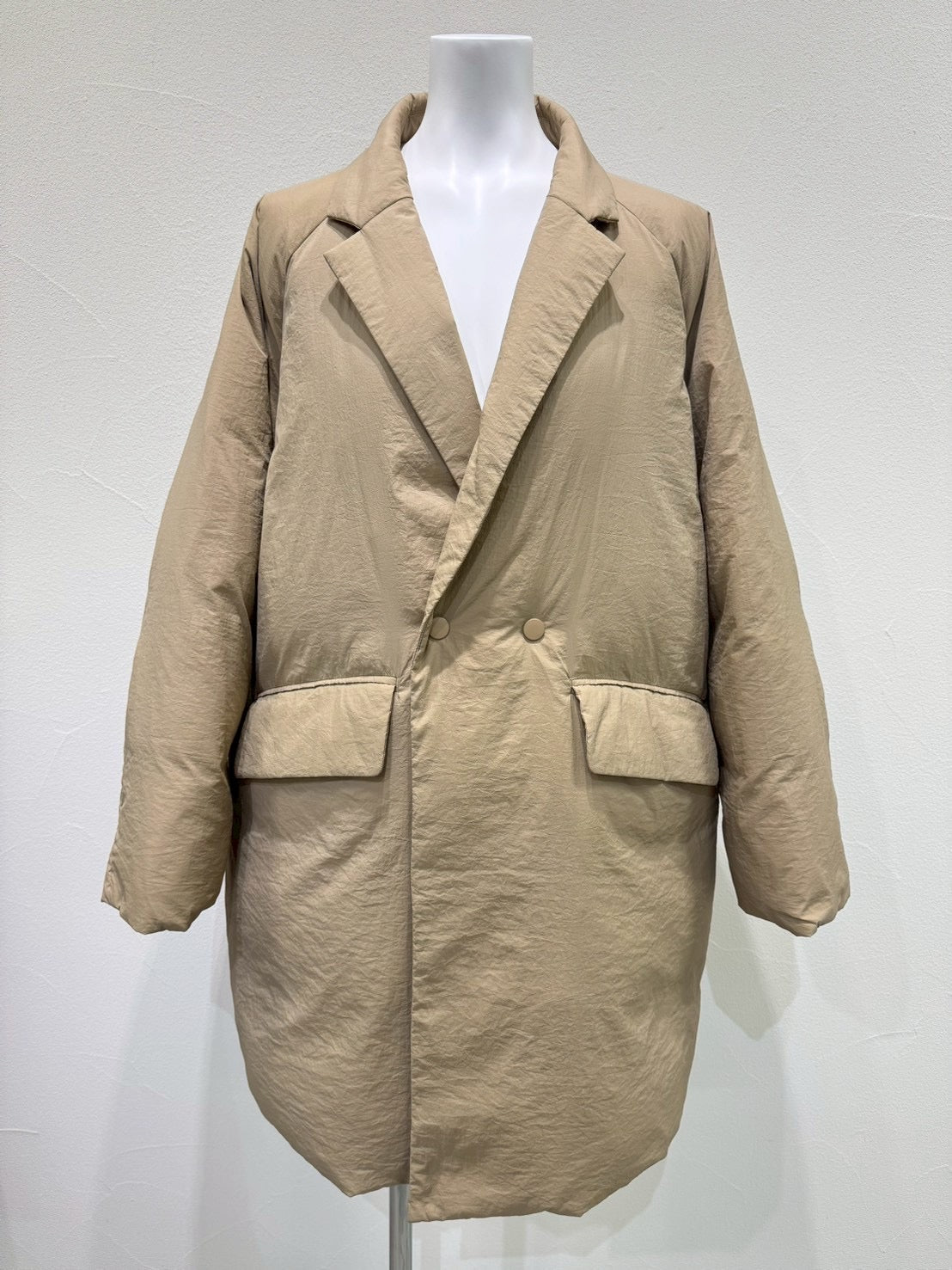 【CYAN 2026 AW VOL.2】チェスターハーフダウンコート - 11月中旬頃発送 - Champdelarose
