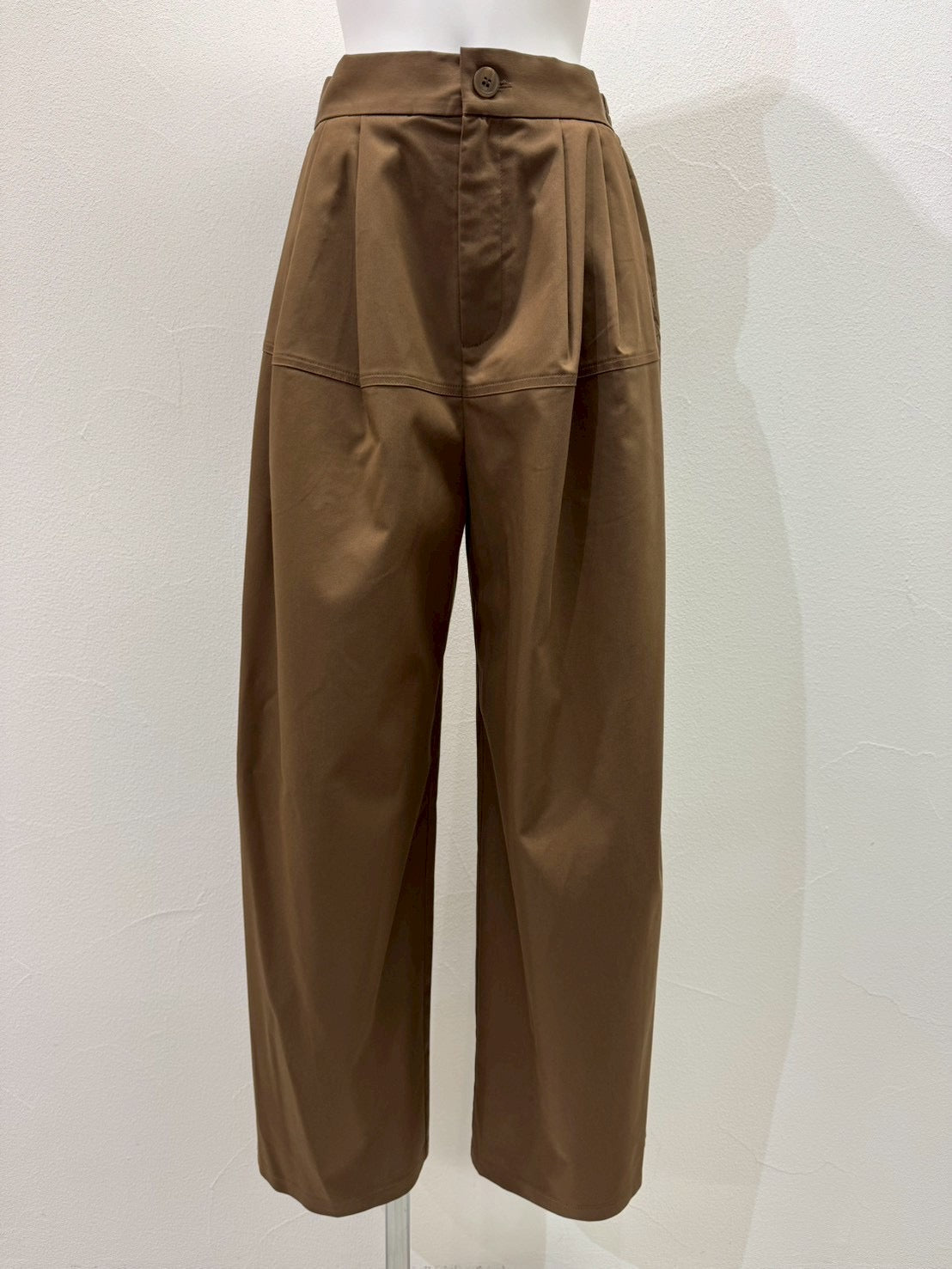 【CYAN 2026 AW VOL.2】3タックラウンドステッチツイルワイド - 10月下旬頃発送 - Champdelarose