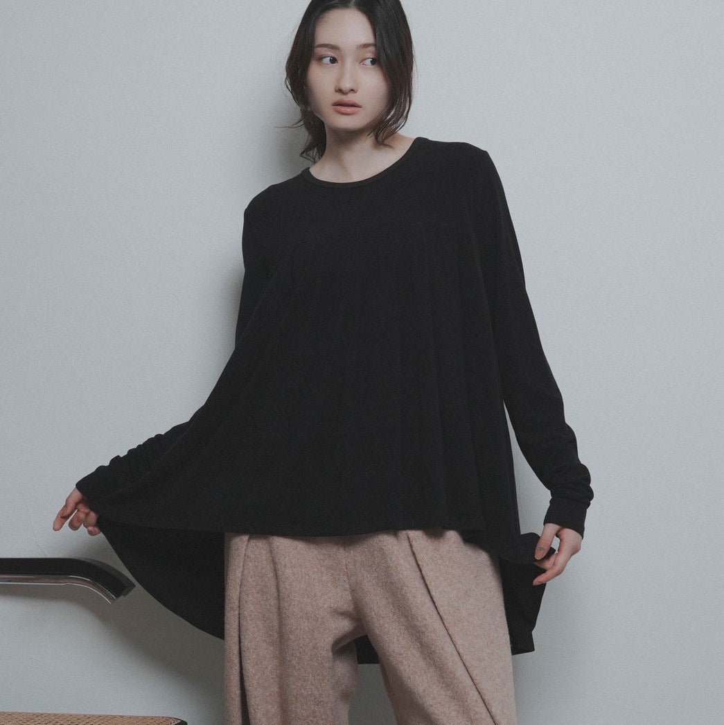 【CYAN 2026 AW VOL.2】ラウンドプリーツウォームTOPS - 10月下旬頃発送 - Champdelarose