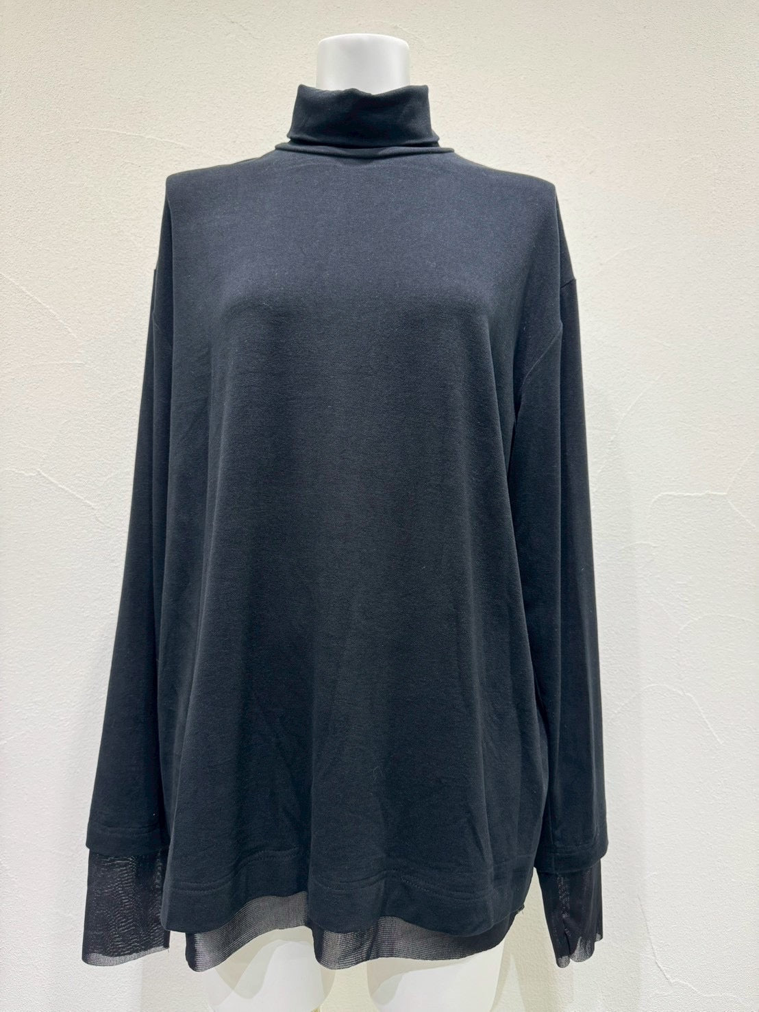 【CYAN 2026 AW VOL.2】スリットタートルウォームTOPS - 10月下旬頃発送 - Champdelarose