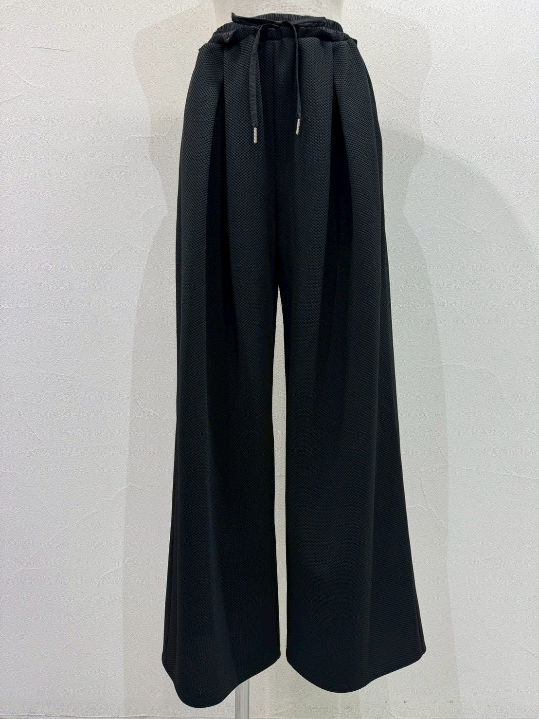 【CYAN 2026 SPRING＆SUMMER VOL.1】クロスタックワッフルワイド - Champdelarose