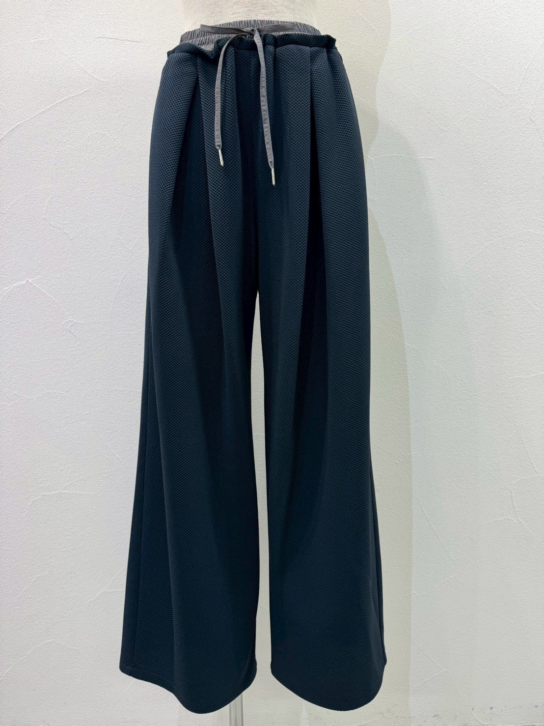 【CYAN 2026 SPRING＆SUMMER VOL.1】クロスタックワッフルワイド - Champdelarose