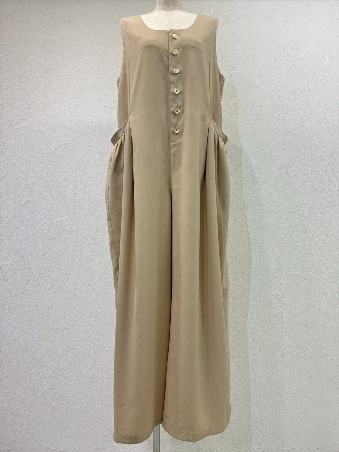 【CYAN 2026 SPRING＆SUMMER VOL.1】ギャザーポケットサロペット - Champdelarose
