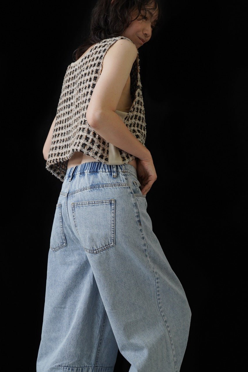 【CYAN 2026 SPRING＆SUMMER VOL.1】3Dタックケミカルワイド - Champdelarose